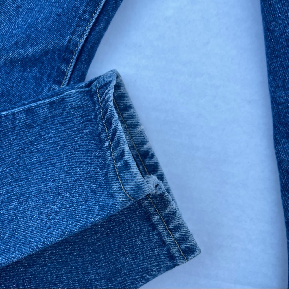 Vintage Lee High Rise Relaxed Tapered Jeans - Picture 2 of 7